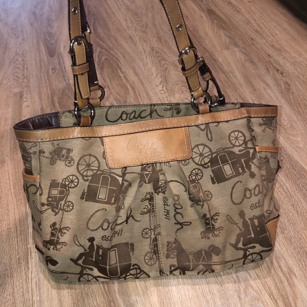 Vintage Coach purse- Gently used